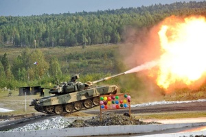 Der T-90 ist der modernste Kampfpanzer im Dienst der russischen Armee.